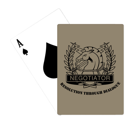 Sarasota County Hostage Negotiations Team Playing Cards - SBgg2W