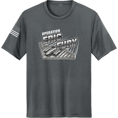 Operation Epic Fury Hi-Tech SS Performance Tee - Supersonic