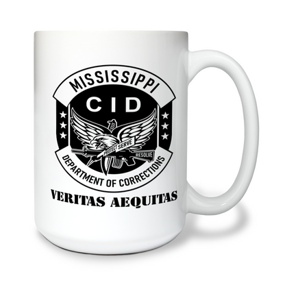 Mississippi Department of Corrections CID Ceramic Mug - yAnuDn