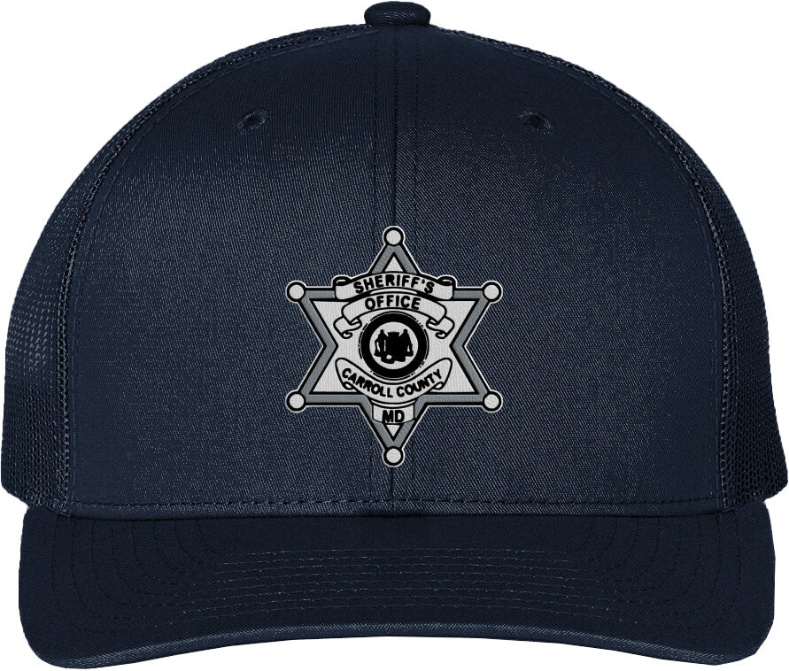 Carroll County Sheriff's Office Embroidered Snapback Trucker Cap - CCSBAW