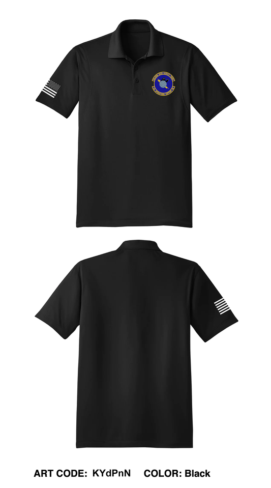 43rd Operations Support Squadron Core Men's SS Performance Polo - KYdPnN