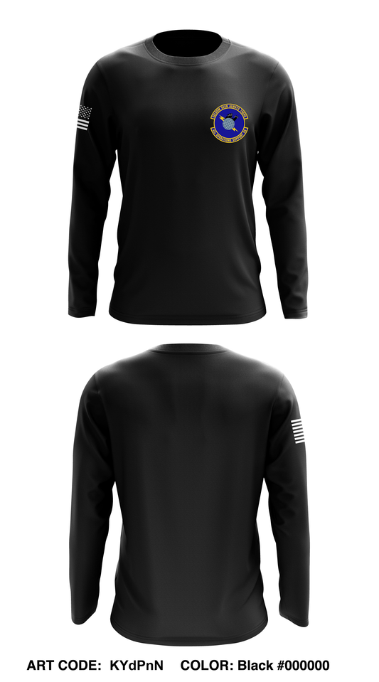 43rd Operations Support Squadron Core Men's LS Performance Tee - KYdPnN