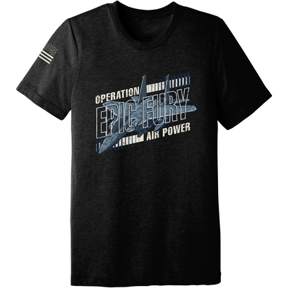 CUSTOM Operation Epic Fury Comfort Unisex Triblend SS Tee - Strike