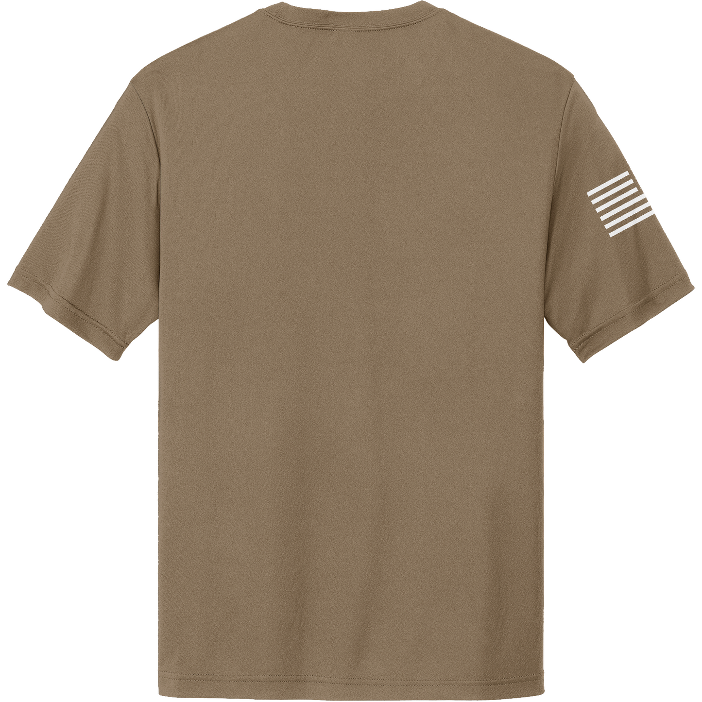 Emblem Basics Hi-Tech SS Performance Tee - White Flag