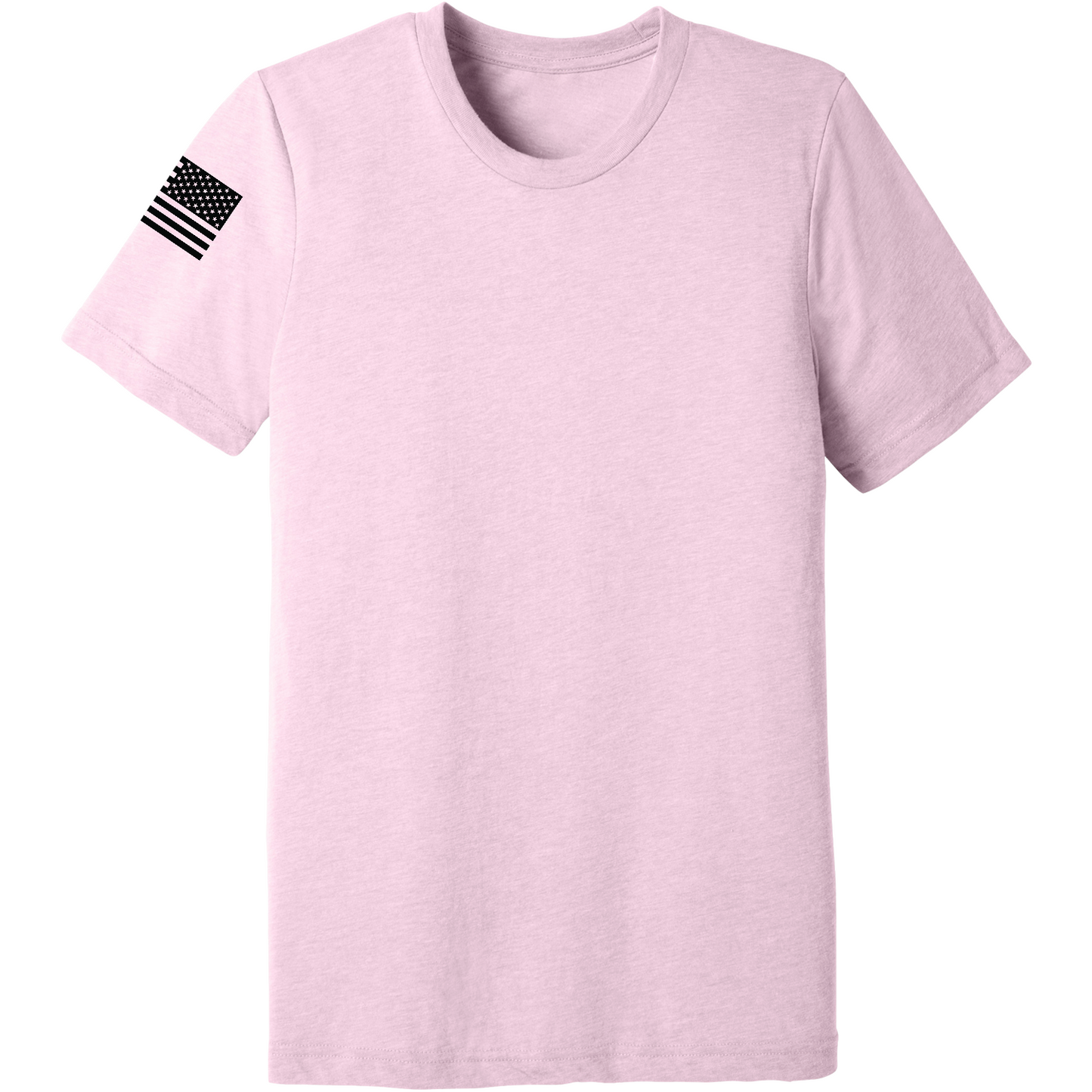 Emblem Basics Comfort Unisex Triblend SS Tee - Black Flag