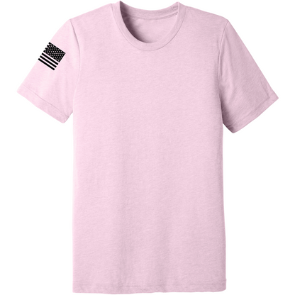 Emblem Basics Comfort Unisex Triblend SS Tee - Black Flag