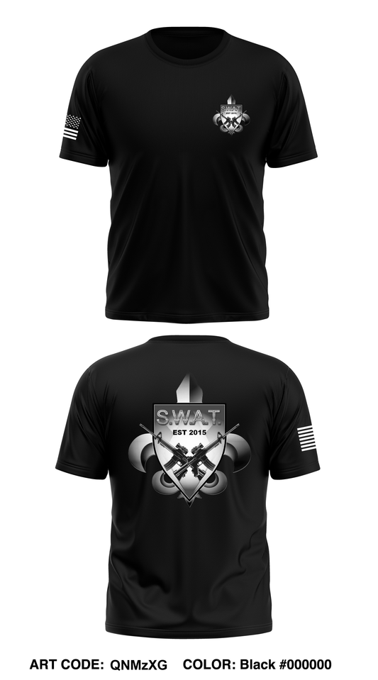 Krewe of SWAT Core Men's SS Performance Tee - QNMzXG