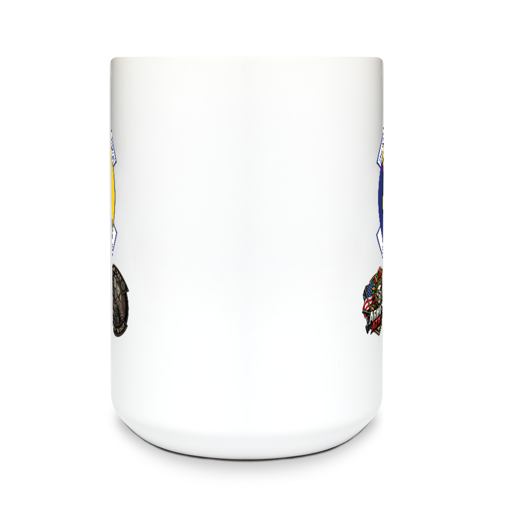 31st SFS/S4 15 oz White Ceramic Mug - Wvmwnb