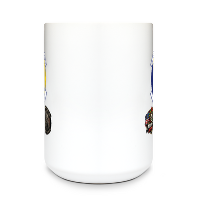 31st SFS/S4 15 oz White Ceramic Mug - Wvmwnb