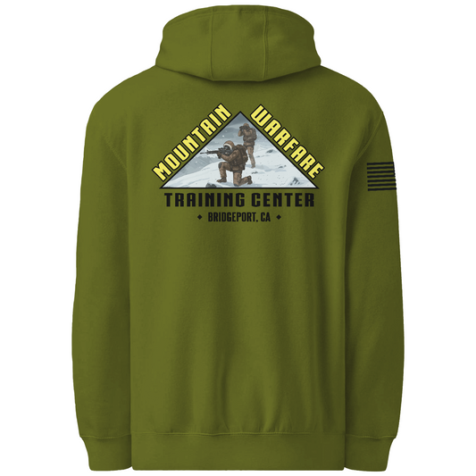 Marine Corps Mountain Warfare Training Center Comfort Unisex Hooded Sweatshirt - 1VmqqW