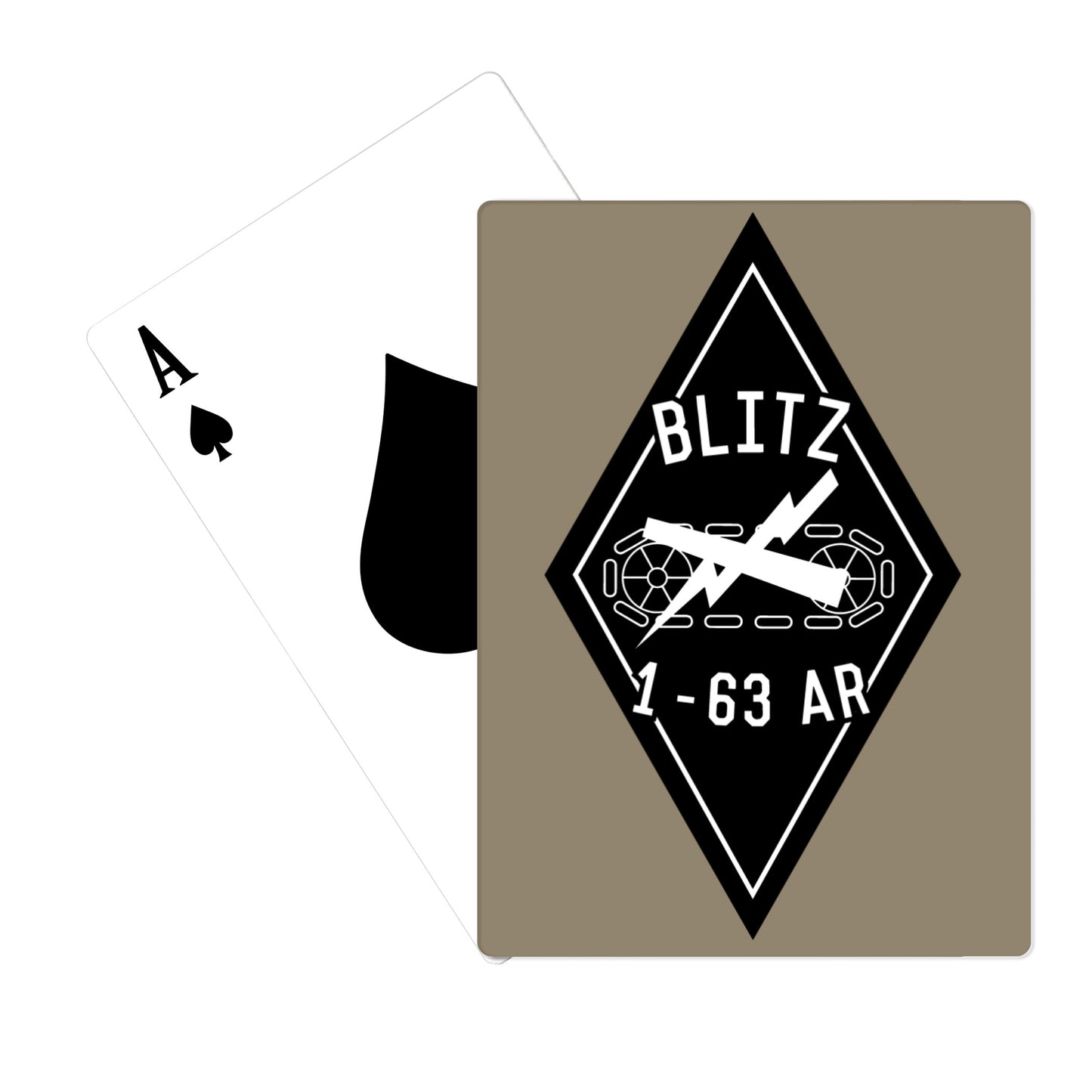Blitz Company, 1-63 AR Playing Cards - gV7vWL