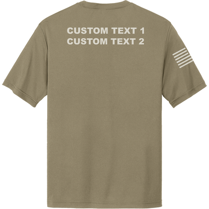 CUSTOM Operation Epic Fury Hi-Tech SS Performance Tee - Plane