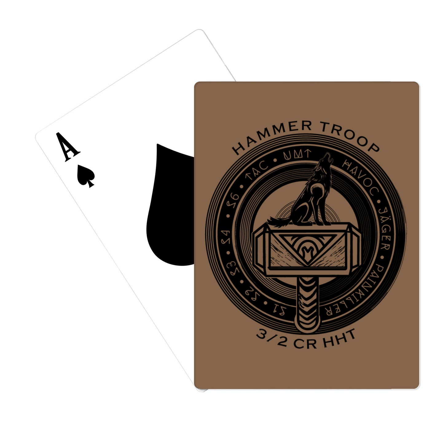 Hammer Troop, 3/2CR Playing Cards - gdm005