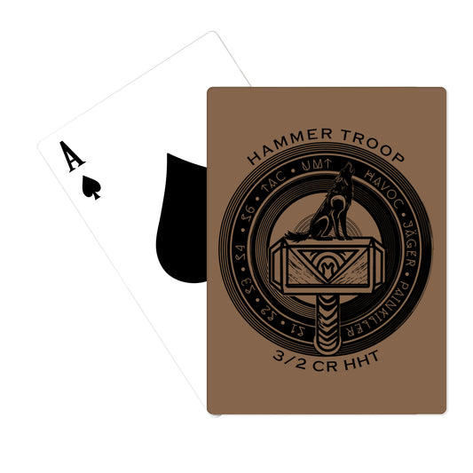 Hammer Troop, 3/2CR Playing Cards - gdm005