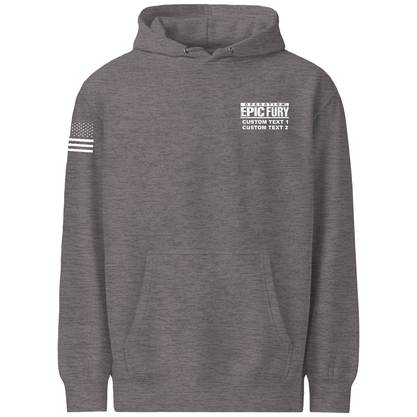 CUSTOM Operation Epic Fury Comfort Unisex Hooded Sweatshirt - Supersonic