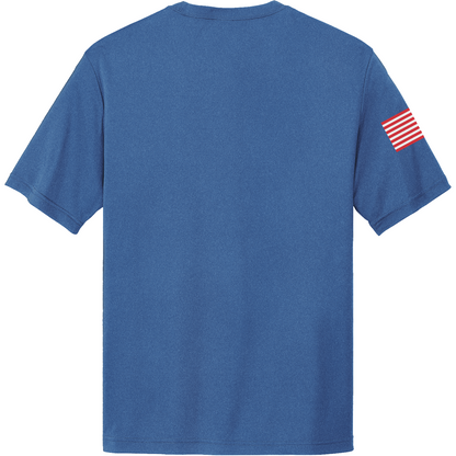 Emblem Basics Hi-Tech SS Performance Tee - Color Flag