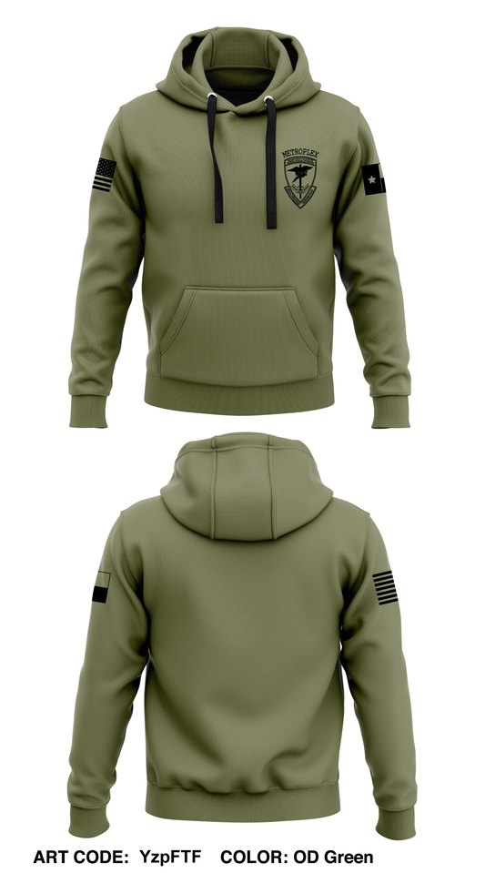 METROPLEX Core Men's Hooded Performance Sweatshirt