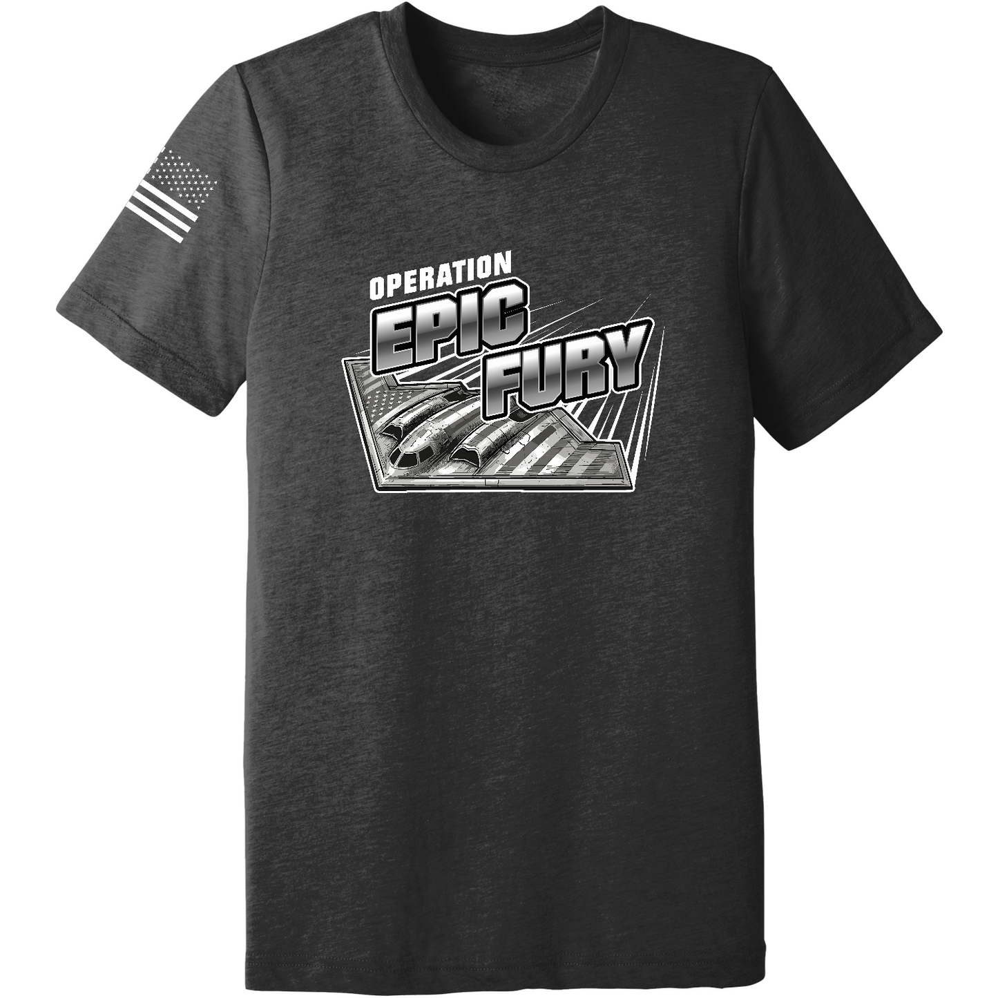 Operation Epic Fury Comfort Unisex Triblend SS Tee - Supersonic