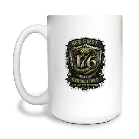 176 15 oz White Ceramic Mug - 4MvWEU