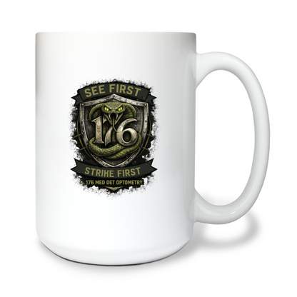 176 15 oz White Ceramic Mug - 4MvWEU