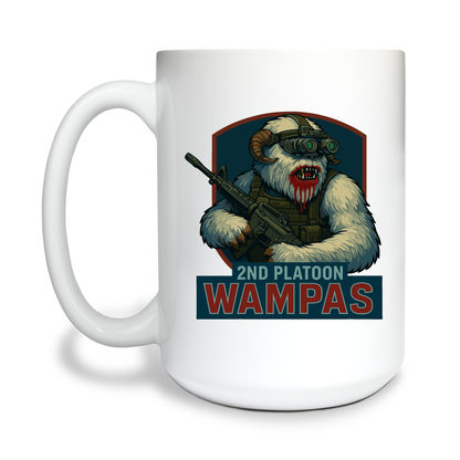 2nd PLT Wampas 15 oz White Ceramic Mug - fTZ9ad