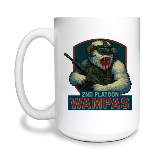 2nd PLT Wampas 15 oz White Ceramic Mug - fTZ9ad