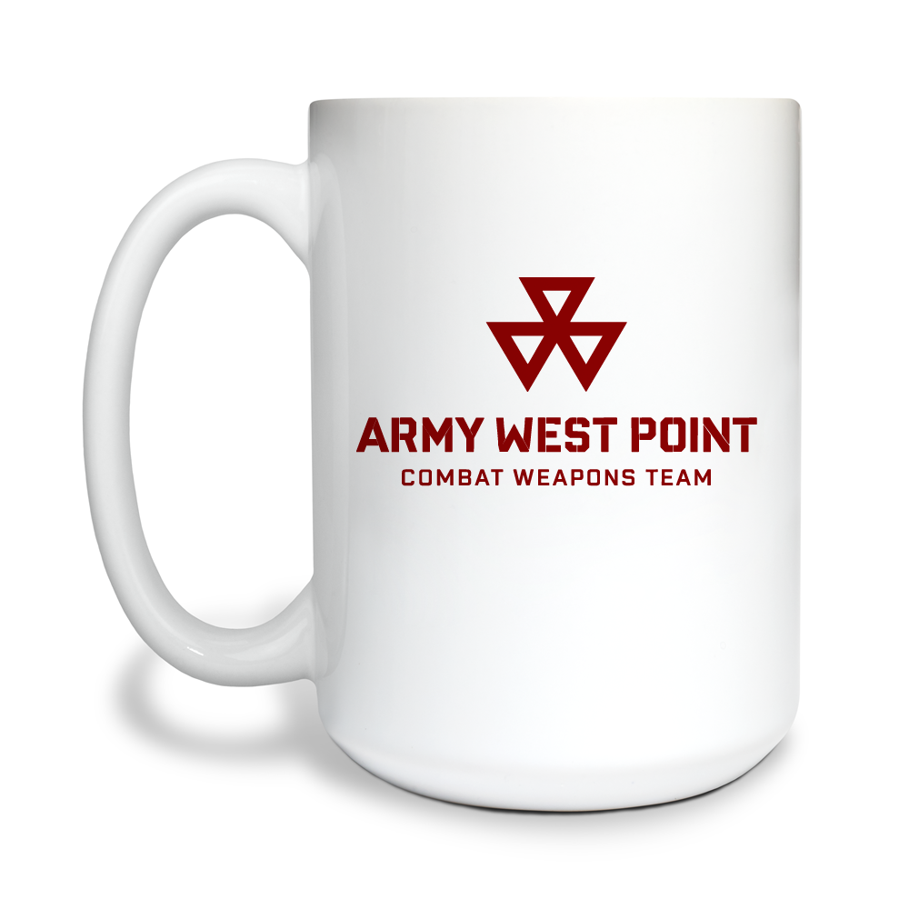 USMA Combat Weapons Team 15 oz White Ceramic Mug - nvmyLS
