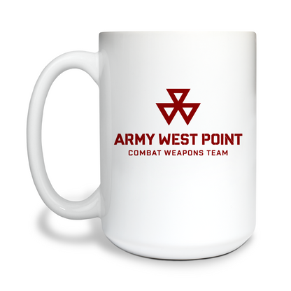 USMA Combat Weapons Team 15 oz White Ceramic Mug - nvmyLS