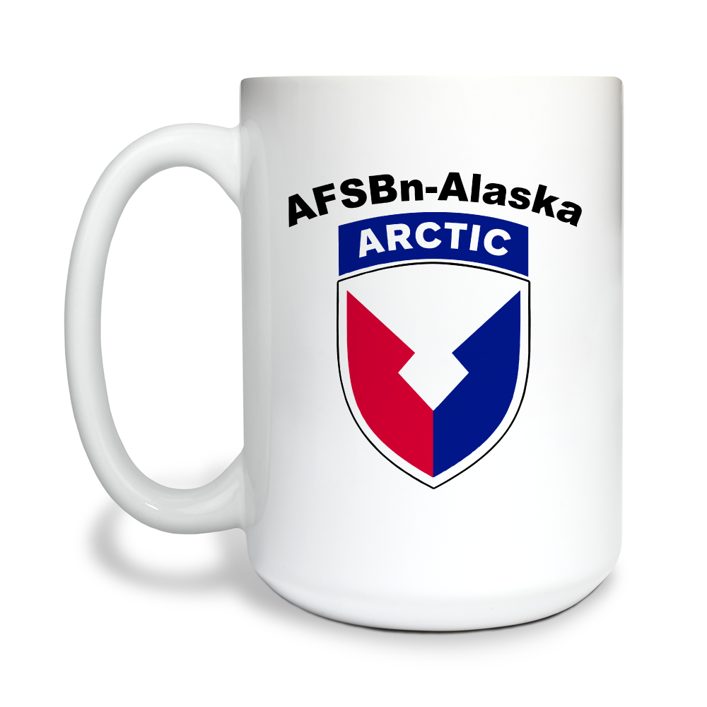 Army Field Support Battalion-Alaska 15 oz White Ceramic Mug - qvUVWp
