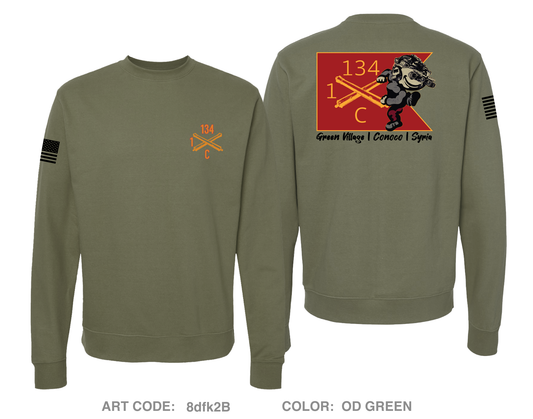 C134 OIR Limited Comfort Unisex Crewneck Sweatshirt - 8dfk2B