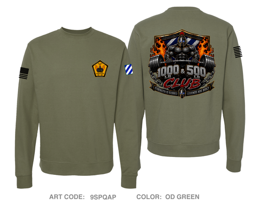 HHC, DSTB, 3DSB Comfort Unisex Crewneck Sweatshirt - 9SPQAP