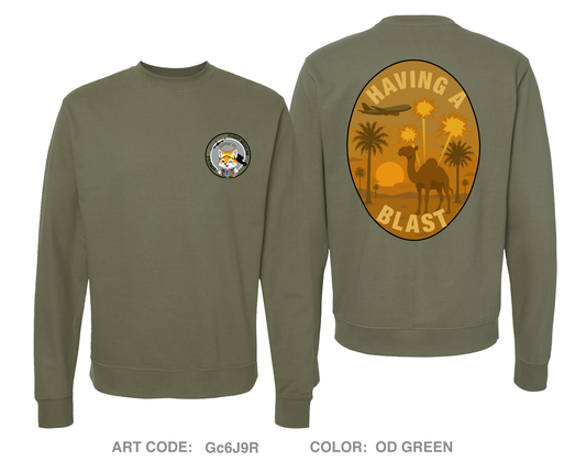Flight Med Comfort Unisex Crewneck Sweatshirt - Gc6J9R
