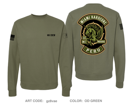 Miami Comfort Unisex Crewneck Sweatshirt - gz8vae