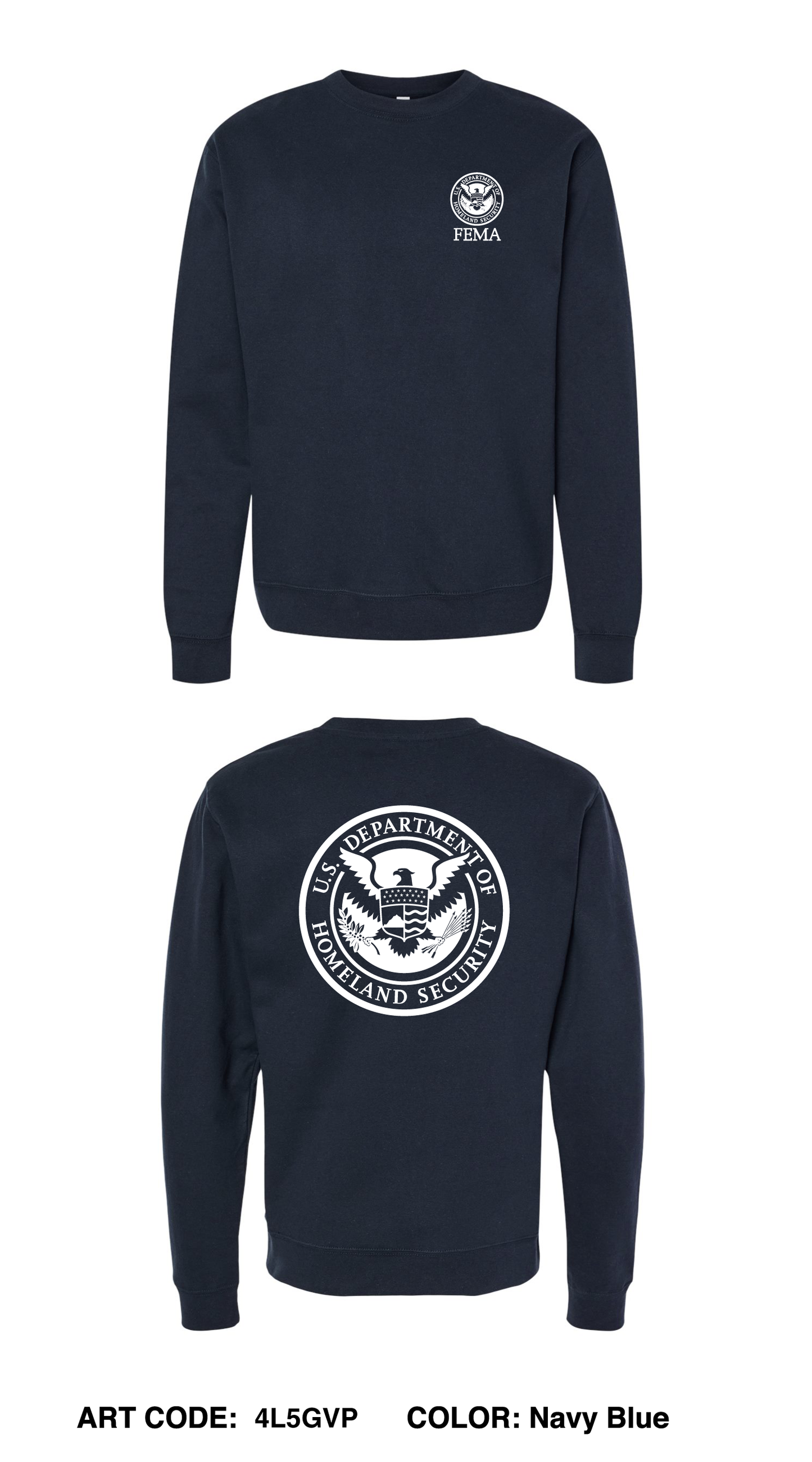 FEMA Region 1 Operations Store 1 Comfort Unisex Crewneck Sweatshirt - 4L5GVP