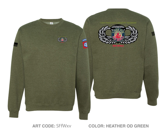 1/504th Pir Store 1 Comfort Unisex Crewneck Sweatshirt - SFfWxv