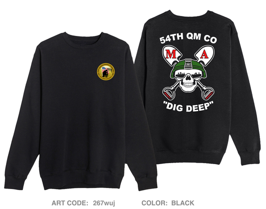 54th QM CO Comfort Unisex Crewneck Sweatshirt - 267wuj