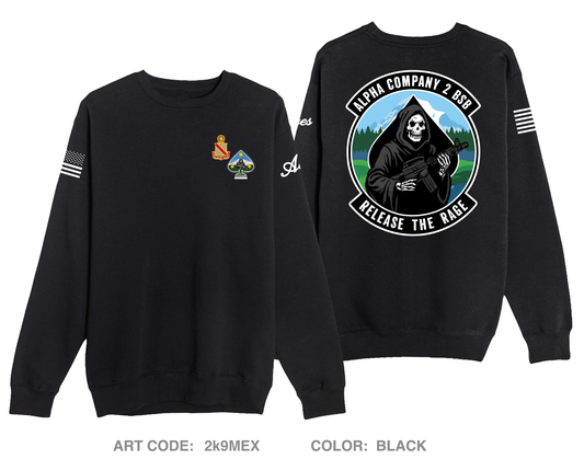 Alpha Company, 2D BSB Comfort Unisex Crewneck Sweatshirt - 2k9MEX