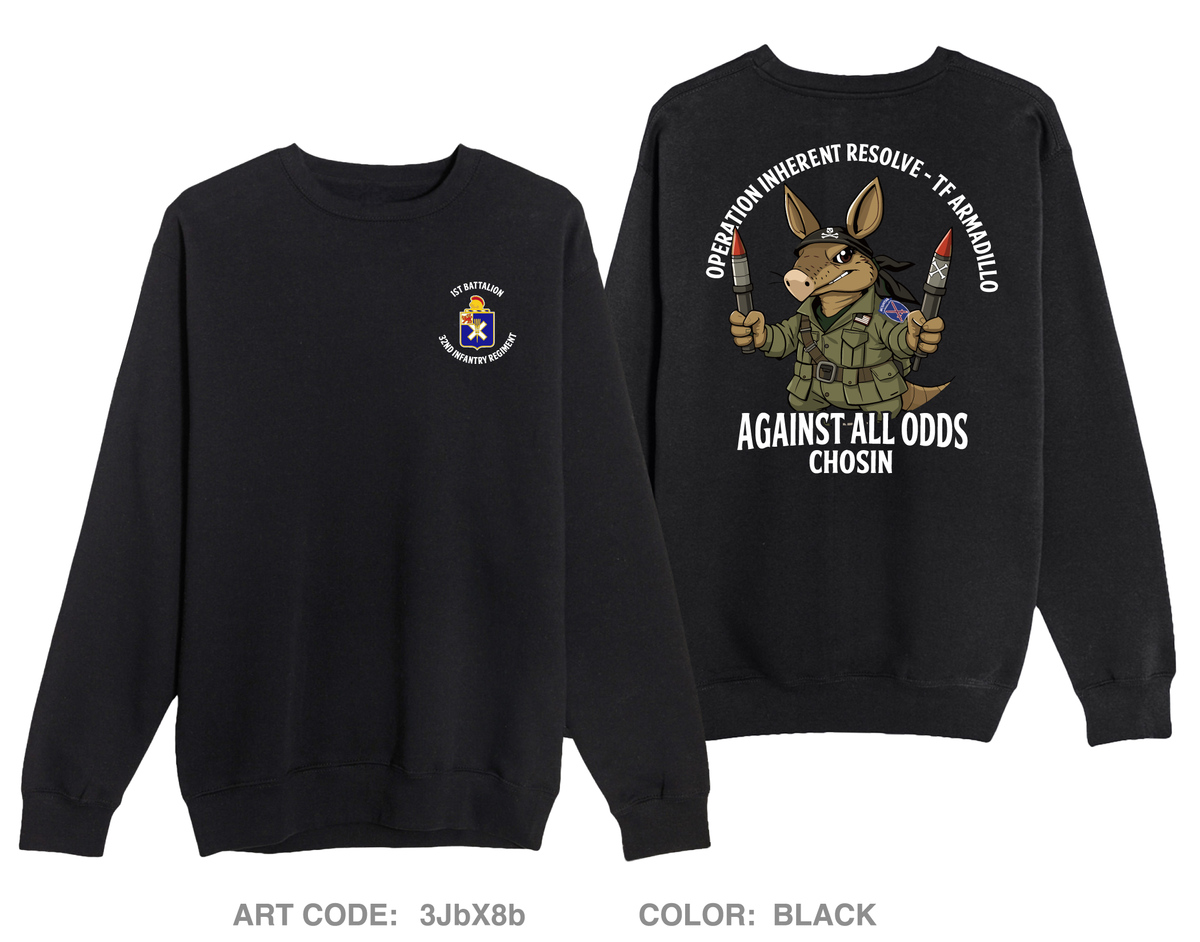 1st Battalion 32nd Infantry Regiment Comfort Unisex Crewneck Sweatshirt - 3JbX8b
