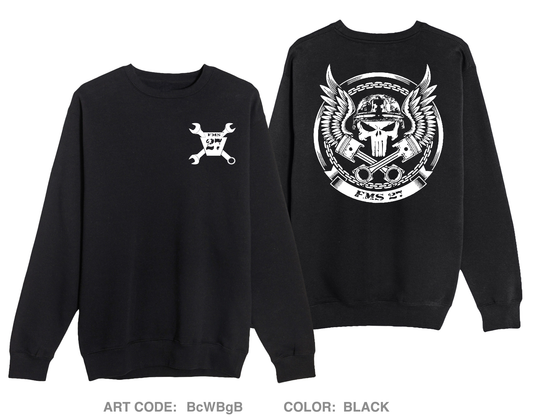FMS 27 Comfort Unisex Crewneck Sweatshirt - BcWBgB