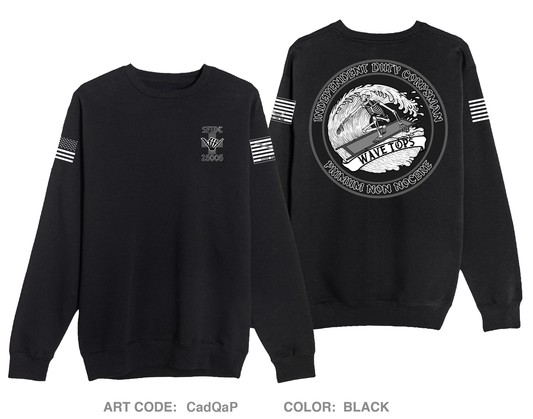 SFIDC CLASS 25005 Comfort Unisex Crewneck Sweatshirt - CadQaP
