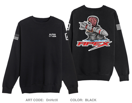 A/1-7 ADA BN Comfort Unisex Crewneck Sweatshirt - DnHctX