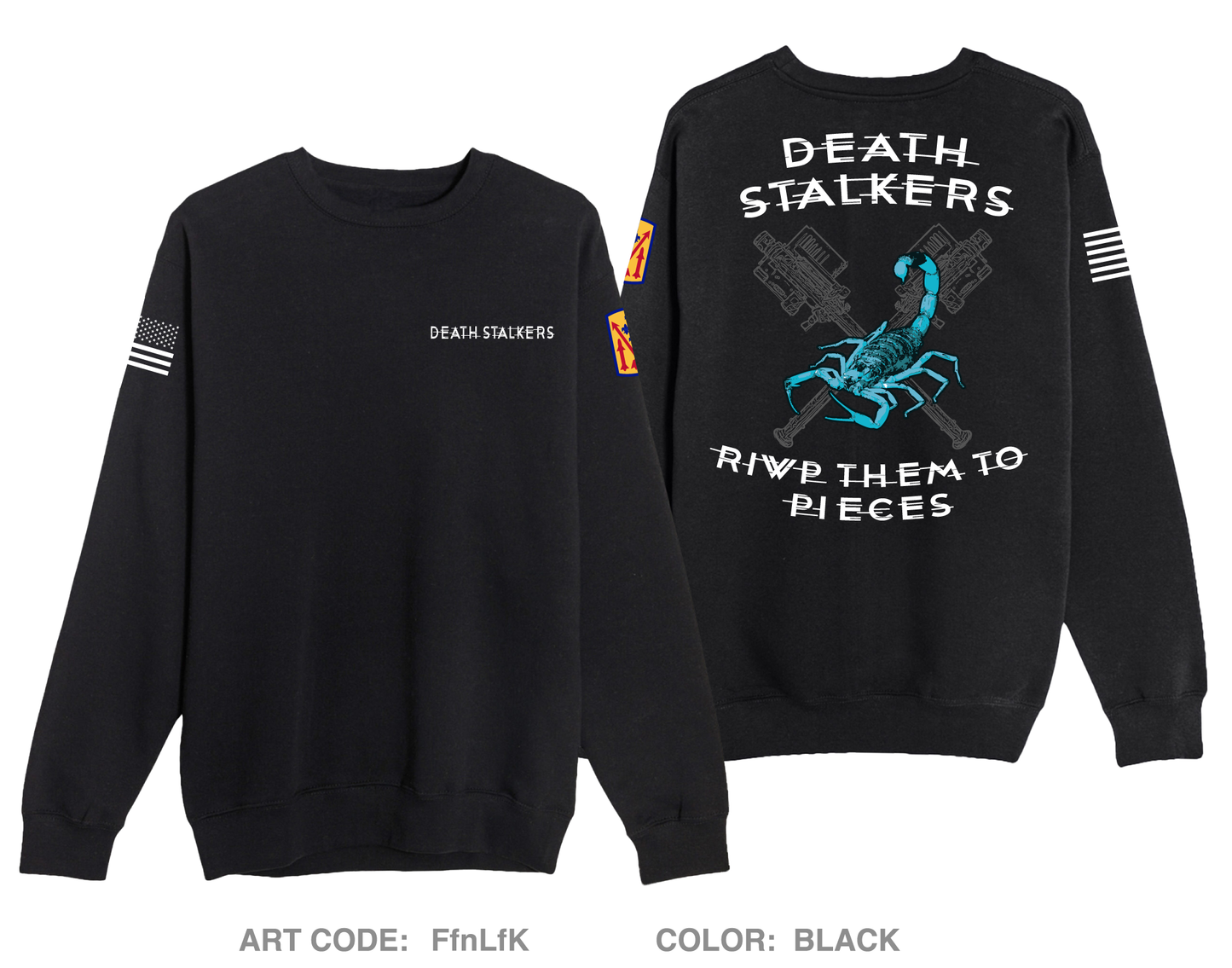 5-4 ADAR A BTRY 3rd PLT Comfort Unisex Crewneck Sweatshirt - FfnLfK
