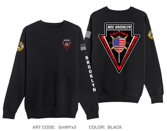 MDC Brooklyn DCT Comfort Unisex Crewneck Sweatshirt - GmMYx3