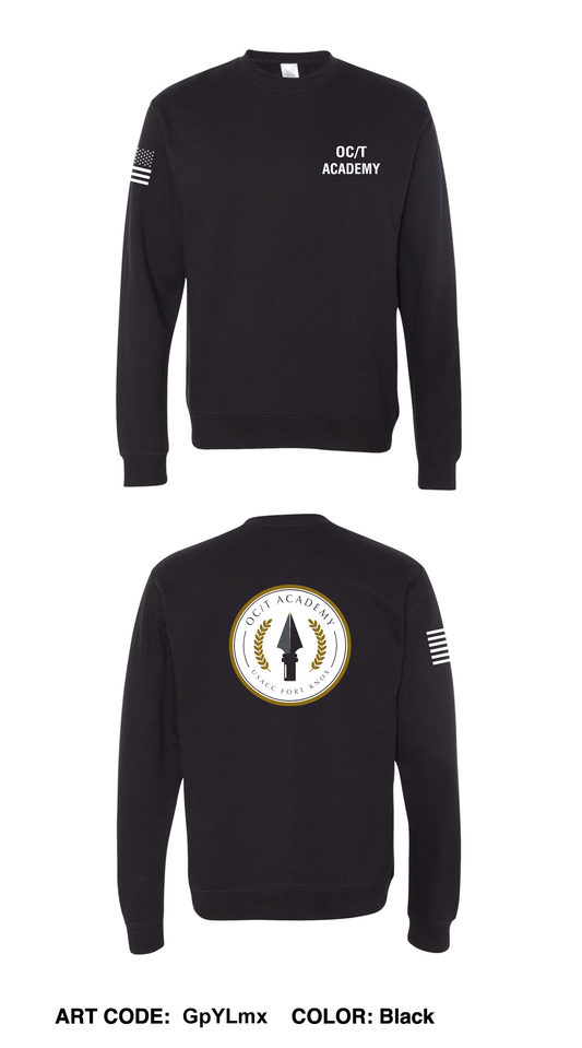 USACC OC-T Academy Comfort Unisex Crewneck Sweatshirt - GpYLmx