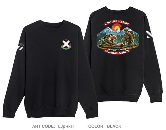 10th Field Hospital Store 1 Comfort Unisex Crewneck Sweatshirt - LJpRkH