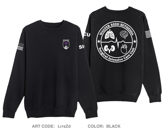 WRNMMC Surgical ICU Comfort Unisex Crewneck Sweatshirt - LrrsZd