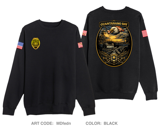 GTMO Security Comfort Unisex Crewneck Sweatshirt - MDfedn