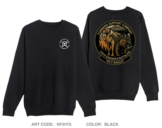 FSC 579 EN BN Fundraising Collection Comfort Unisex Crewneck Sweatshirt - NF5tYG