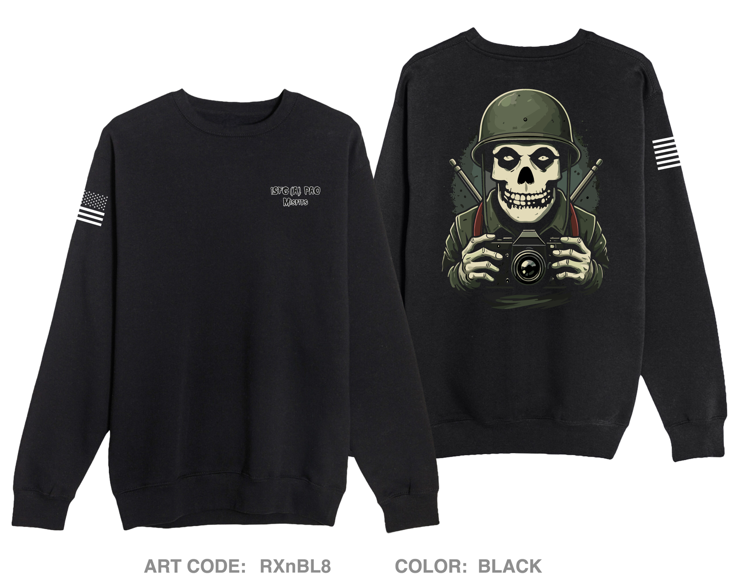 1SFG(A) PAO Comfort Unisex Crewneck Sweatshirt - RXnBL8