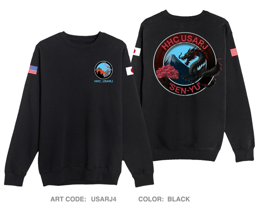 CUSTOM HHC, USARJ Comfort Unisex Crewneck Sweatshirt - USARJ4